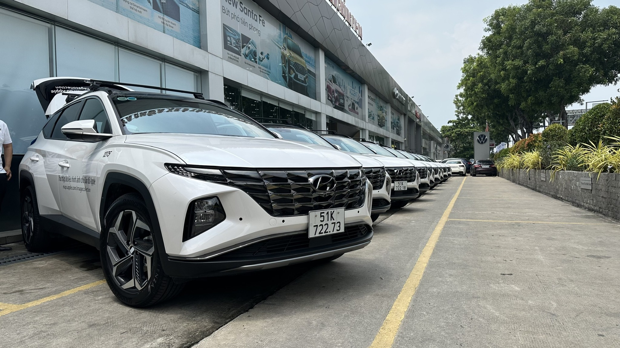 Xe Apple thu thập bản đồ Việt Nam lộ diện: Có lô 20 chiếc Hyundai Tucson, chạy suốt 8 tháng - Ảnh 4