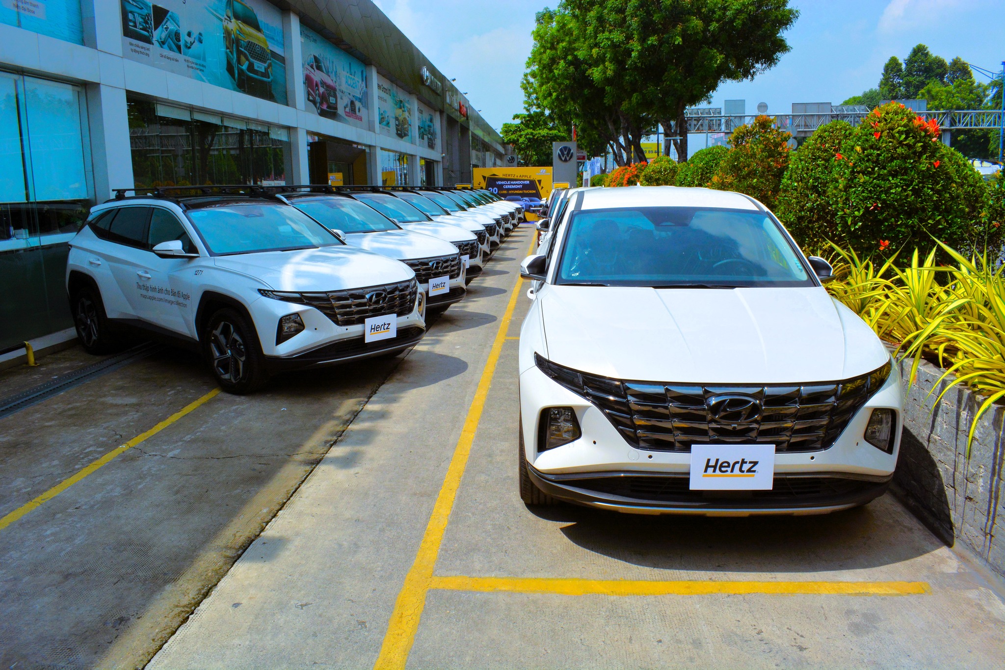 Xe Apple thu thập bản đồ Việt Nam lộ diện: Có lô 20 chiếc Hyundai Tucson, chạy suốt 8 tháng - Ảnh 3