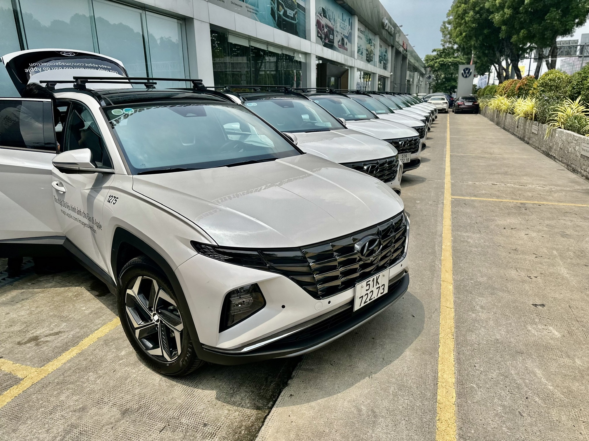 Xe Apple thu thập bản đồ Việt Nam lộ diện: Có lô 20 chiếc Hyundai Tucson, chạy suốt 8 tháng - Ảnh 5