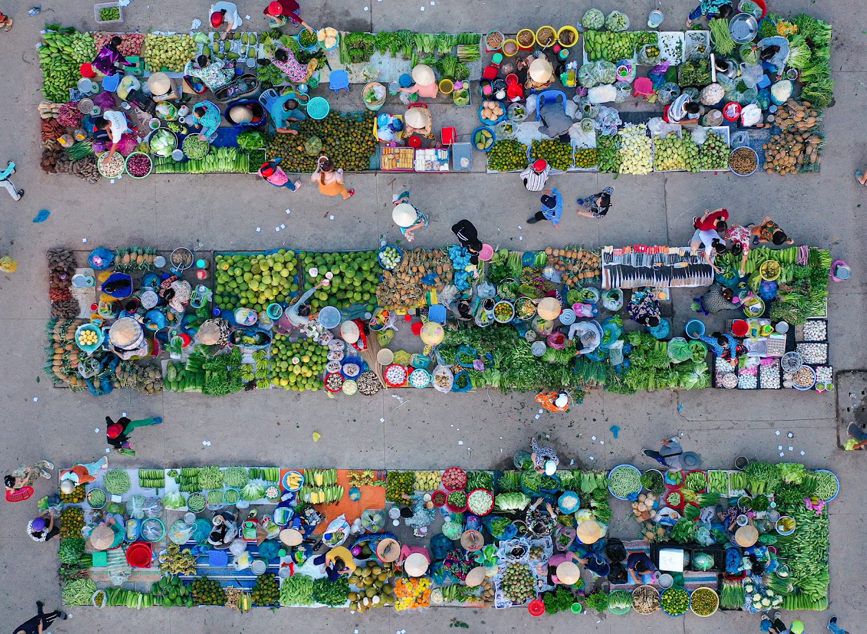 Độc đáo chợ “chồm hổm” ở miền Tây - Ảnh 6