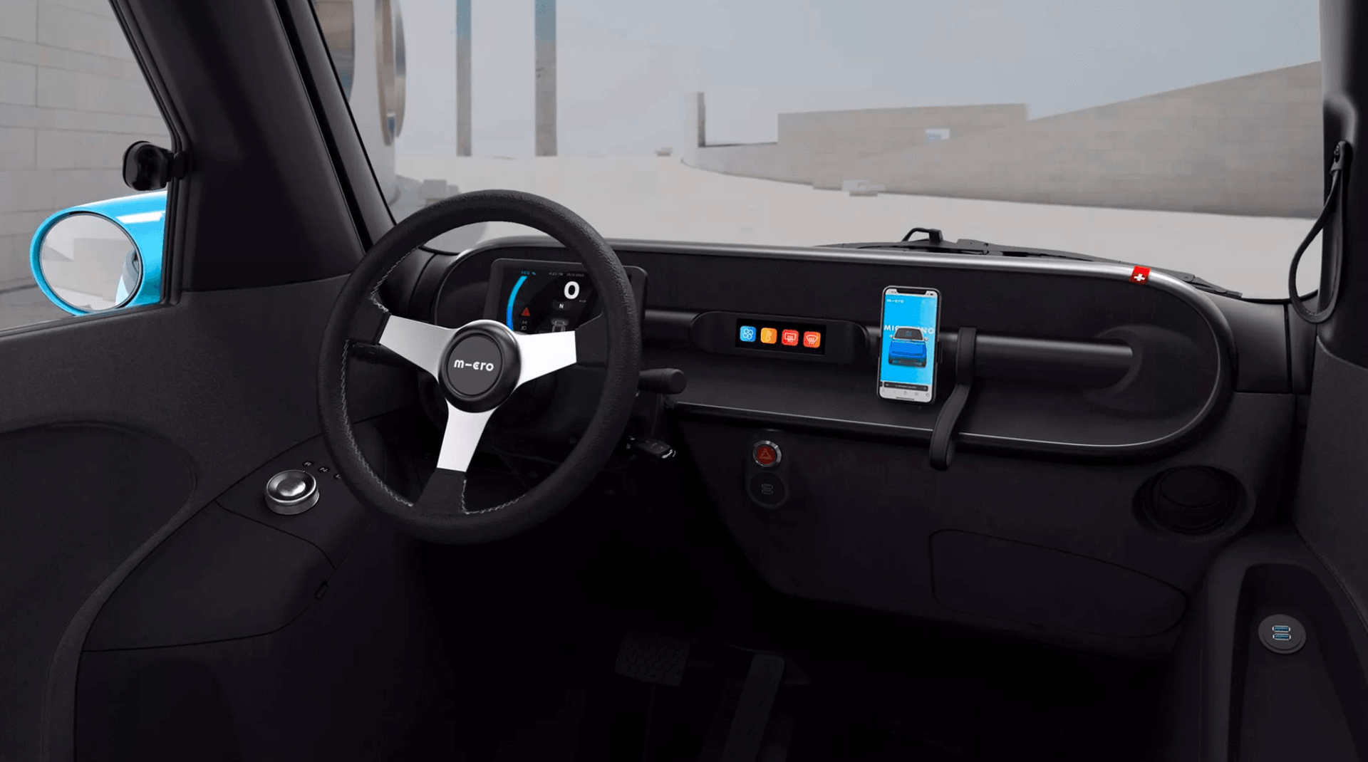 Đây xứng đáng là chiếc ô tô điện mini đáng yêu nhất quả đất: Tốc độ chỉ ngang xe đạp điện, không cần bằng cũng nhảy lên lái vô tư - Ảnh 1