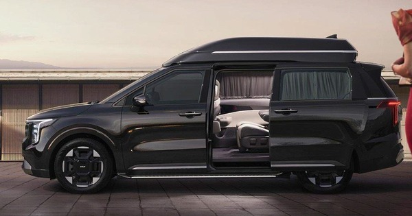 Kia Carnival 2024 thêm bản cao cấp cho 'chủ tịch': Ghế massage, trần sao như xe Rolls-Royce, cạnh tranh Alphard