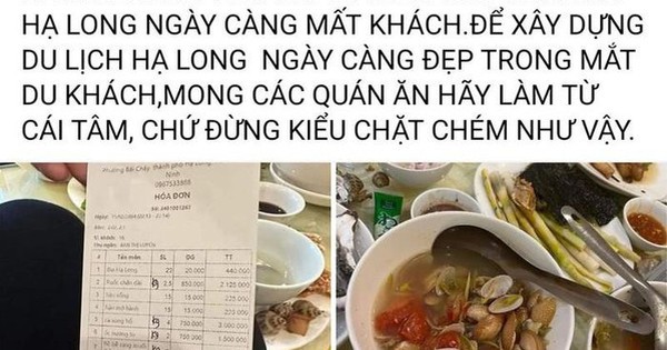 Xác minh thông tin nhà hàng ở Bãi Cháy bị du khách tố "chặt chém" ngày Tết