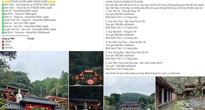 Đầu năm Giáp Thìn, doanh nghiệp tung loạt tour du lịch tâm linh giá rẻ hút khách - Ảnh 1
