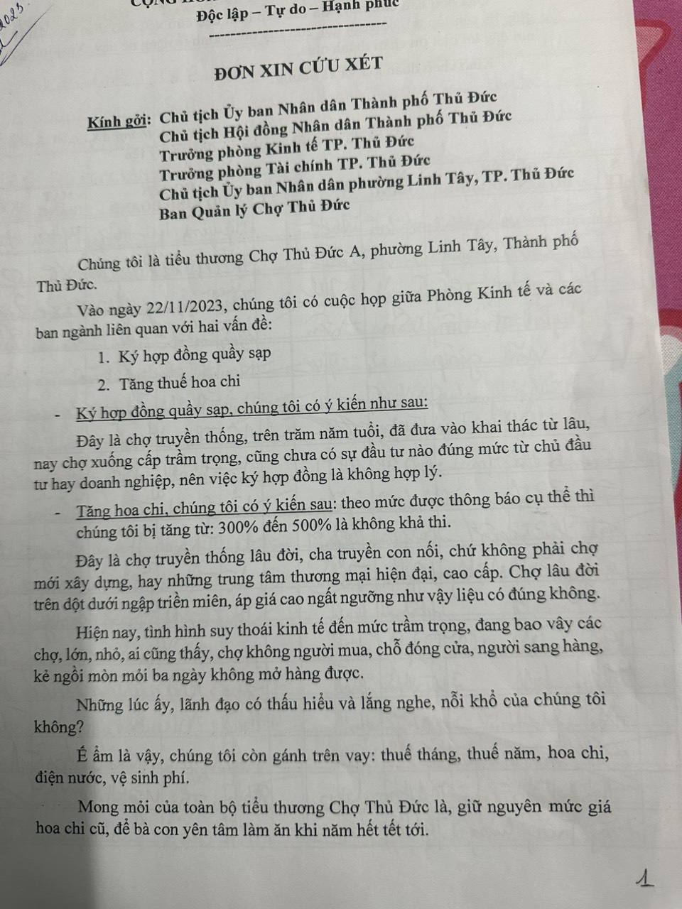 Tiểu thương chợ Thủ Đức tá hỏa khi giá thuê sạp tăng từ 2,5 - 4 lần - Ảnh 3