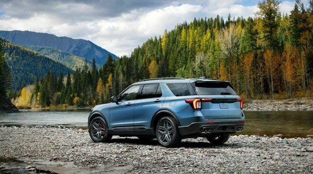Ford Explorer 2025 chính thức ra mắt với thiết kế mới ấn tượng cùng nội thất 'ngập' công nghệ, thêm sức mạnh cạnh tranh Hyundai Palisade - Ảnh 2