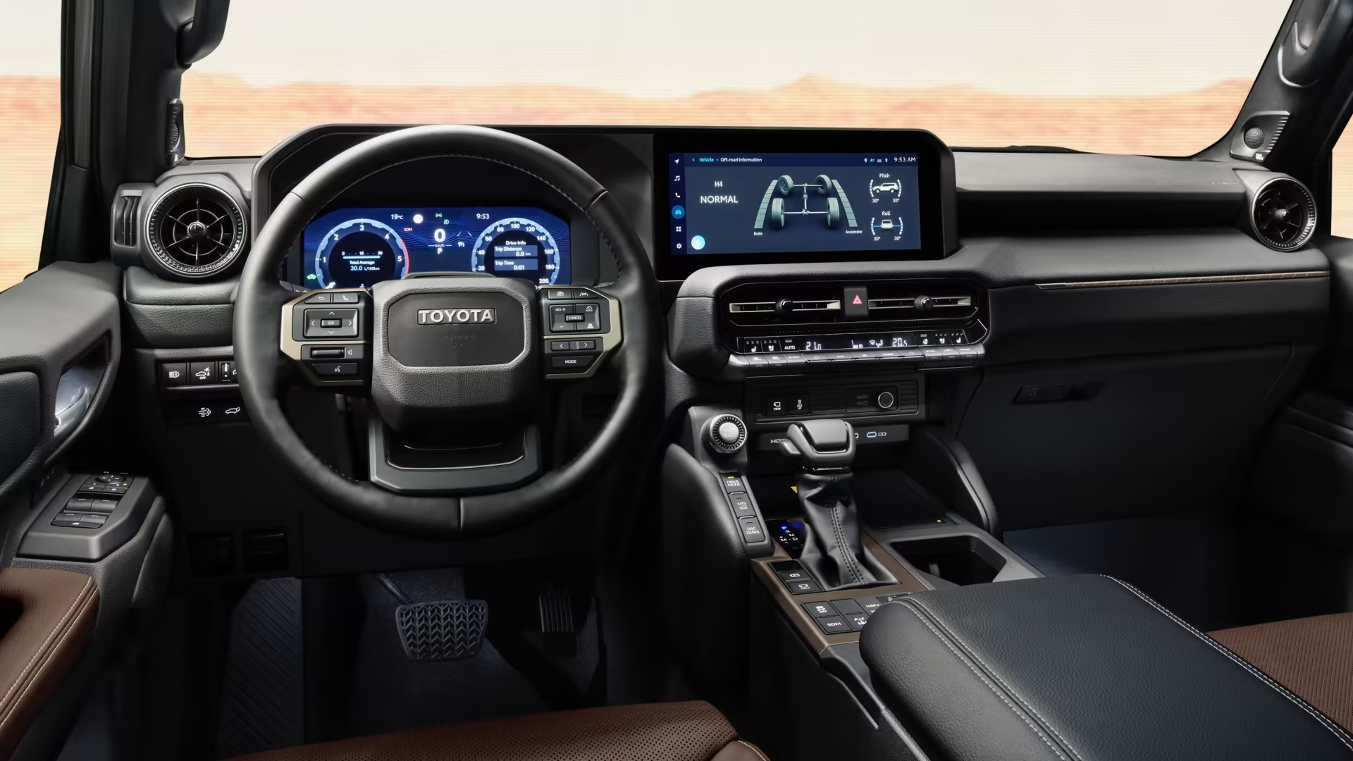 Loạt ảnh nội, ngoại thất này càng khẳng định Toyota Prado 2024 sắp về Việt Nam: Dáng như Land Rover, nhiều công nghệ hiện đại - Ảnh 12