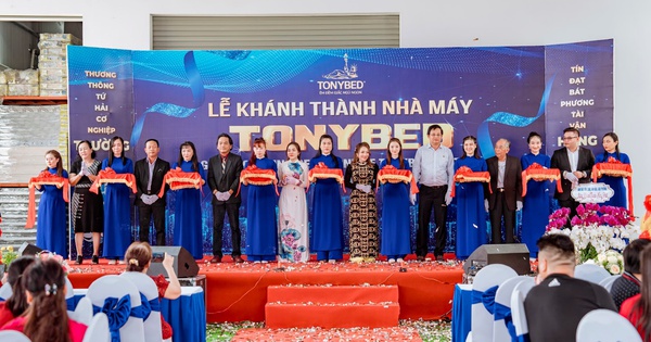 Thương hiệu nệm 30 năm Tonybed khánh thành nhà máy mới gần 5 triệu USD
