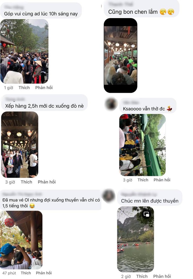 Đông hơn cả Tết: Ninh Bình mùng 9 vẫn chật cứng người, dân tình xếp hàng hơn 2 tiếng để xuống đò vào Tràng An - Ảnh 19