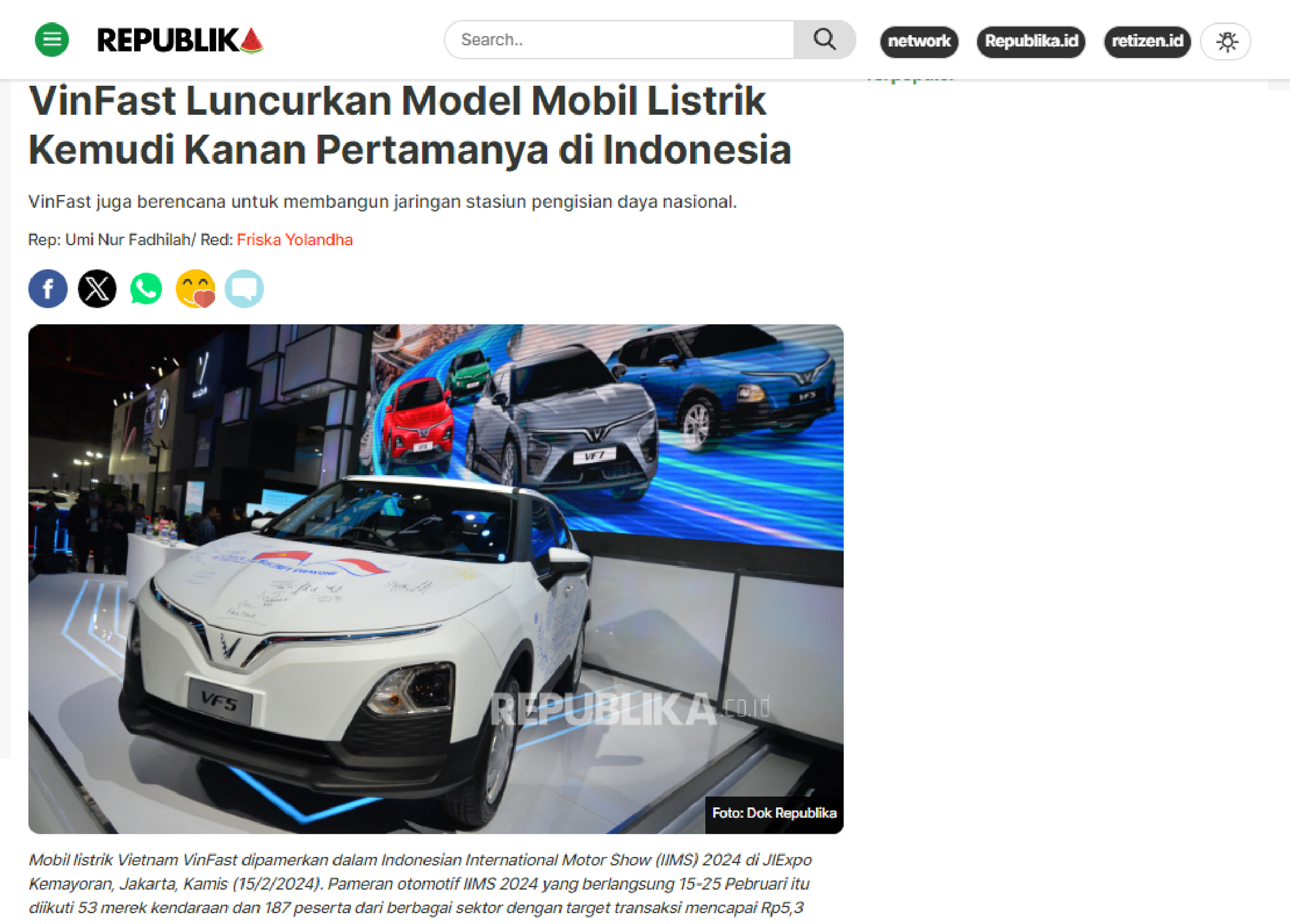 VinFast mang xe tới Indonesia, báo nước ngoài nhất loạt đưa tin: Hé lộ nhiều điều chưa được biết tới? - Ảnh 6