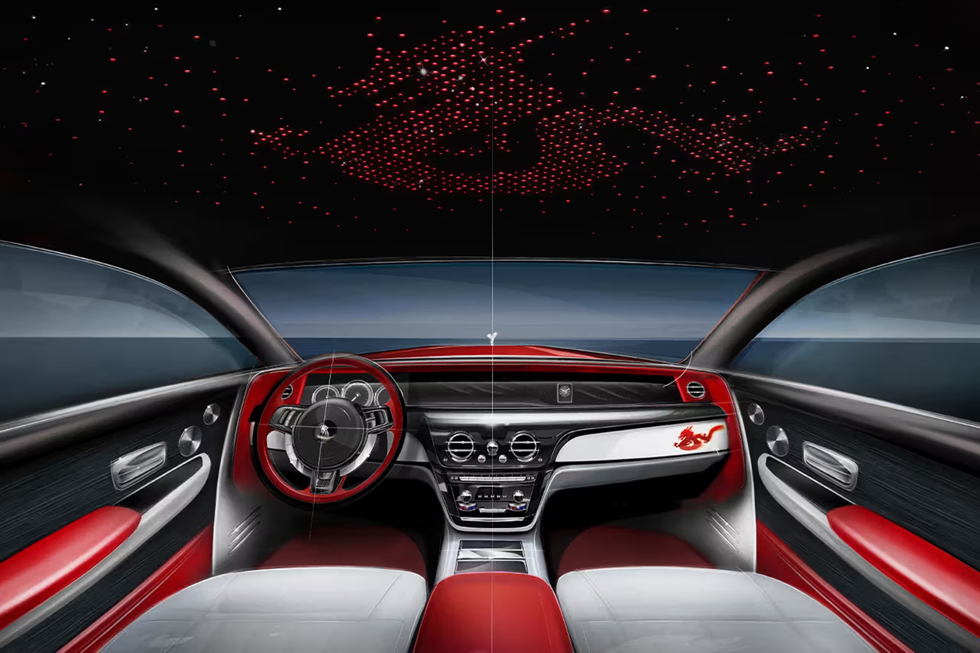 4 chiếc Rolls-Royce bản đặc biệt năm Thìn: Táp lô vẽ mất 2 tuần, trời sao làm mất 3 tháng - Ảnh 5