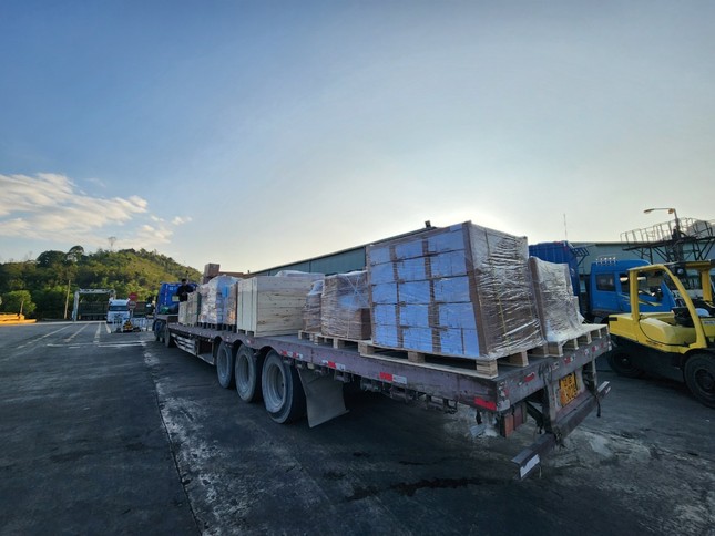Gần 800 tấn nông sản Việt xuất Trung Quốc ngày mùng 1 Tết - Ảnh 1