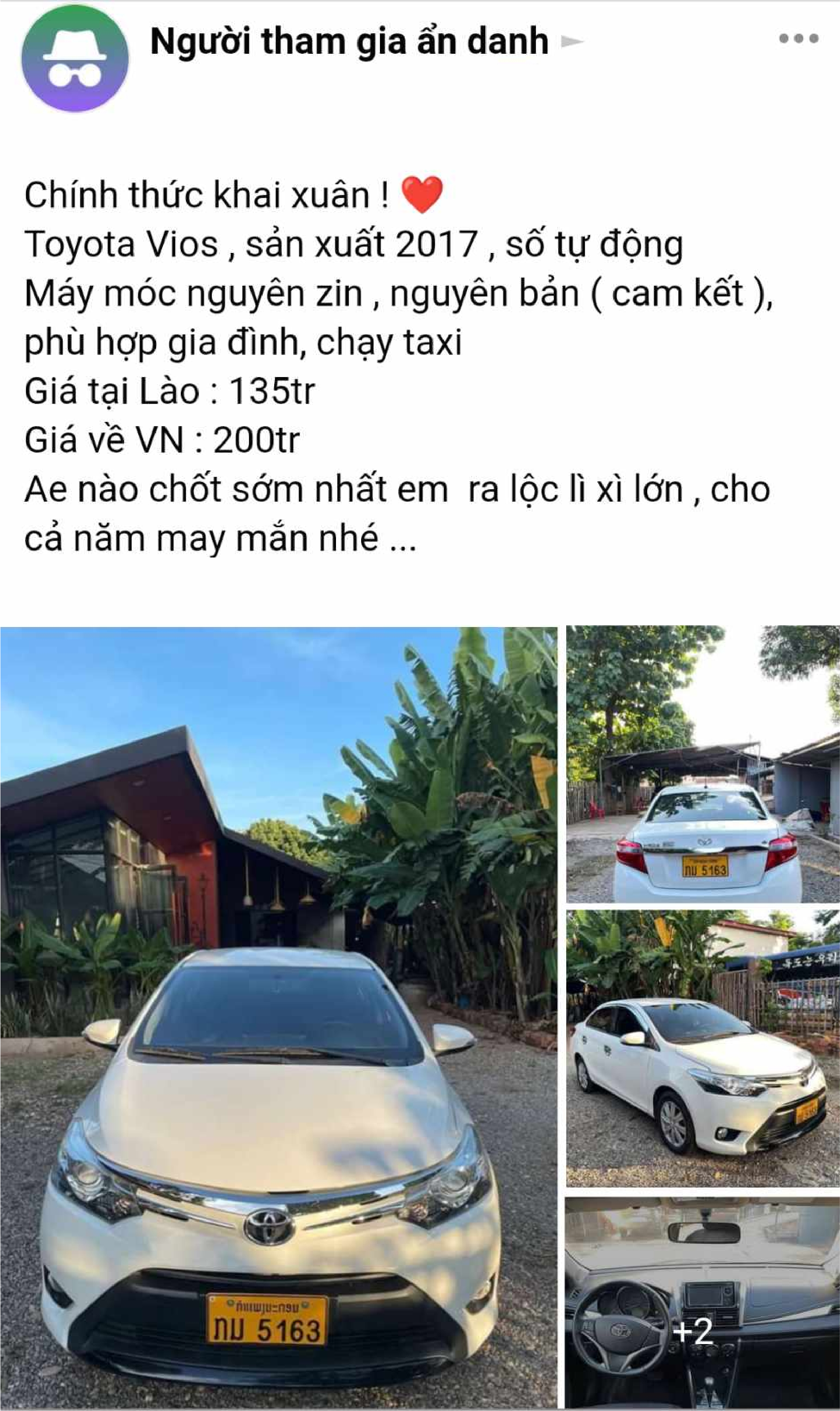 Bán Toyota Vios còn mới đẹp nhưng giá chỉ 200 triệu, CĐM nhìn biển số rồi nói: "Sang Lào mà đăng kiểm!" - Ảnh 6