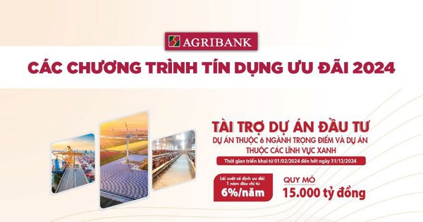 Các chương trình tín dụng ưu đãi đầu năm 2024 của Agribank