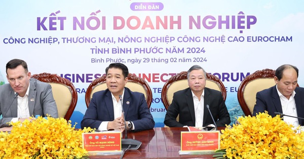 Diễn đàn kết nối doanh nghiệp: Cơ hội cho tỉnh Bình Phước quảng bá chính sách ưu đãi đầu tư.