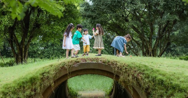 Sống ở Ecopark, trẻ có tuổi thơ gần gũi thiên nhiên