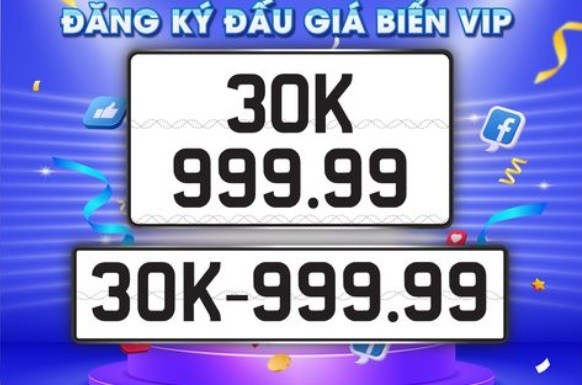 Người trả giá 75 tỷ đồng cho biển xe 30K -999.99 đã bỏ cọc - Ảnh 1