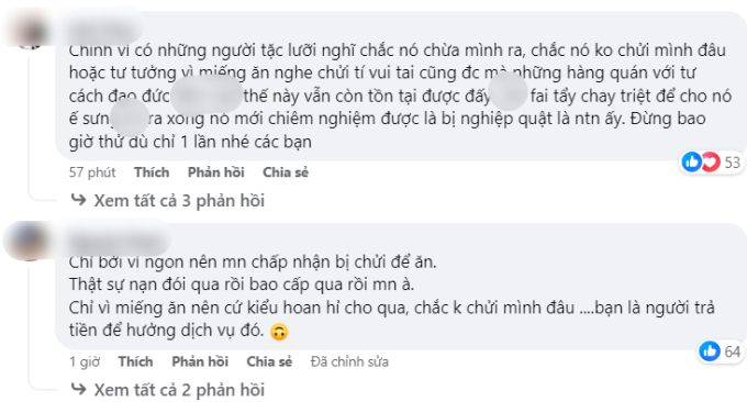 Quán bún ngan nổi tiếng Hà Nội mắng khách như tát nước vào mặt gây tranh cãi: Thời đại nào rồi còn kiểu "miếng ăn là miếng nhục"? - Ảnh 4