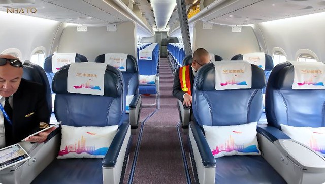 Bên trong máy bay Trung Quốc sản xuất: Được khen "xịn sánh ngang Boeing, Airbus", trừ một chi tiết kém xa - Ảnh 5