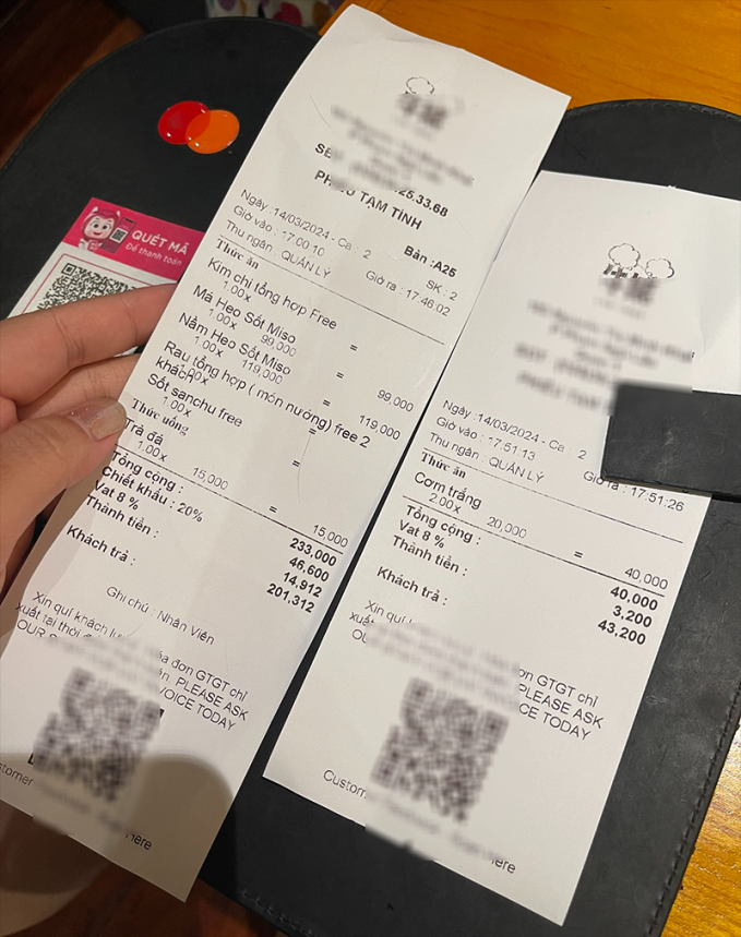 Bát cơm trộn "tiểu cường" trong một nhà hàng ở quận 1 khiến 2 mẹ con "điếng người": Phục vụ xin lỗi nhưng người có trách nhiệm lại im re - Ảnh 3