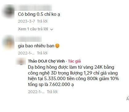 Theo cơn sốt giá, những bông hoa vàng 24K đang khiến chị em xuýt xoa còn cánh mày râu... ngậm ngùi than thở - Ảnh 3
