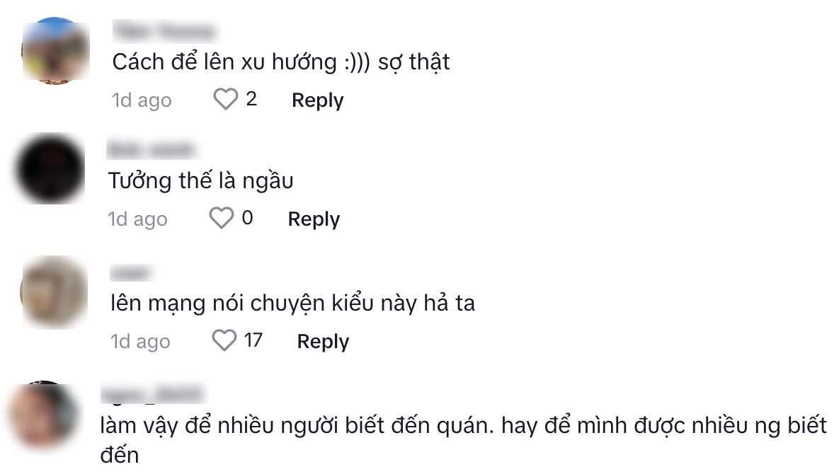 Khi review hàng quán bị TikToker biến tướng: Nói tục để tạo "điểm nhấn", bóc phốt quán để câu view - Ảnh 3
