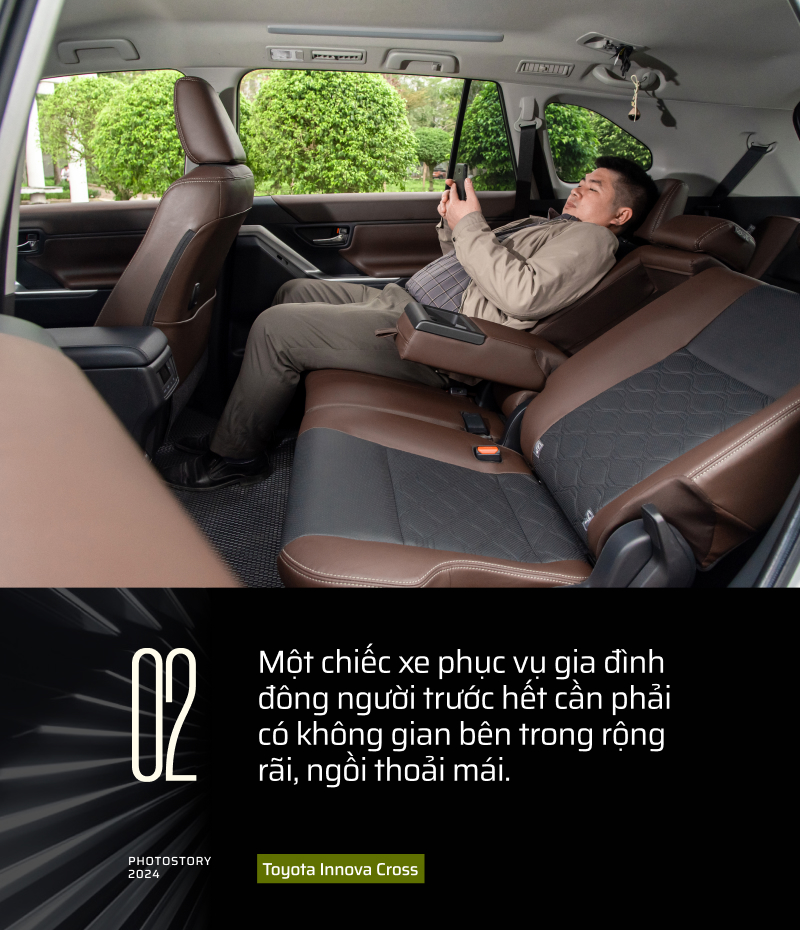 Lần đầu mua xe chọn Innova Cross, chủ xe chia sẻ: ‘Hợp đi đông, chở 8 người vượt đèo vẫn ổn’ - Ảnh 2