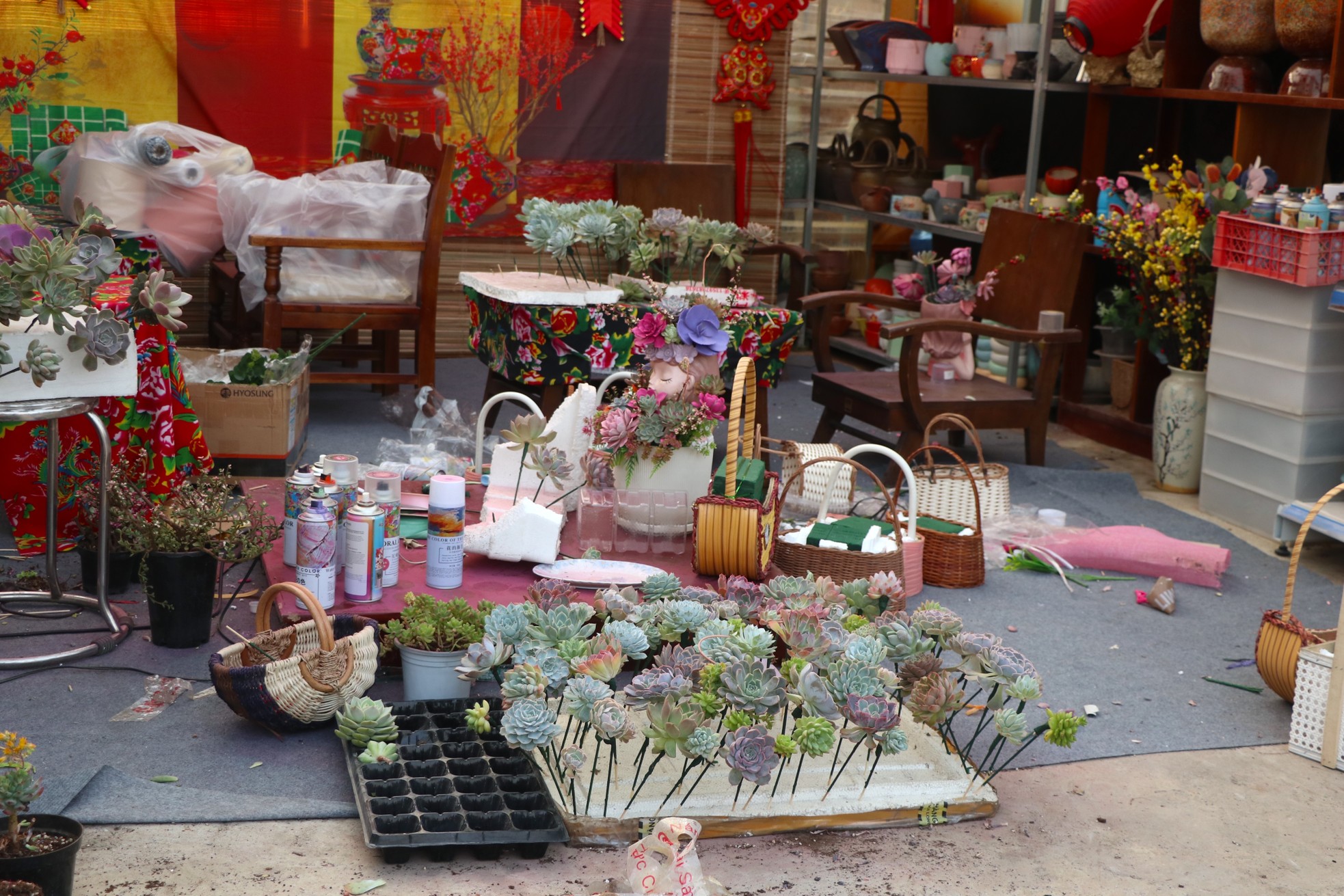 Sen đá lạ mắt hút khách dịp Quốc tế Phụ nữ 8/3 - Ảnh 12