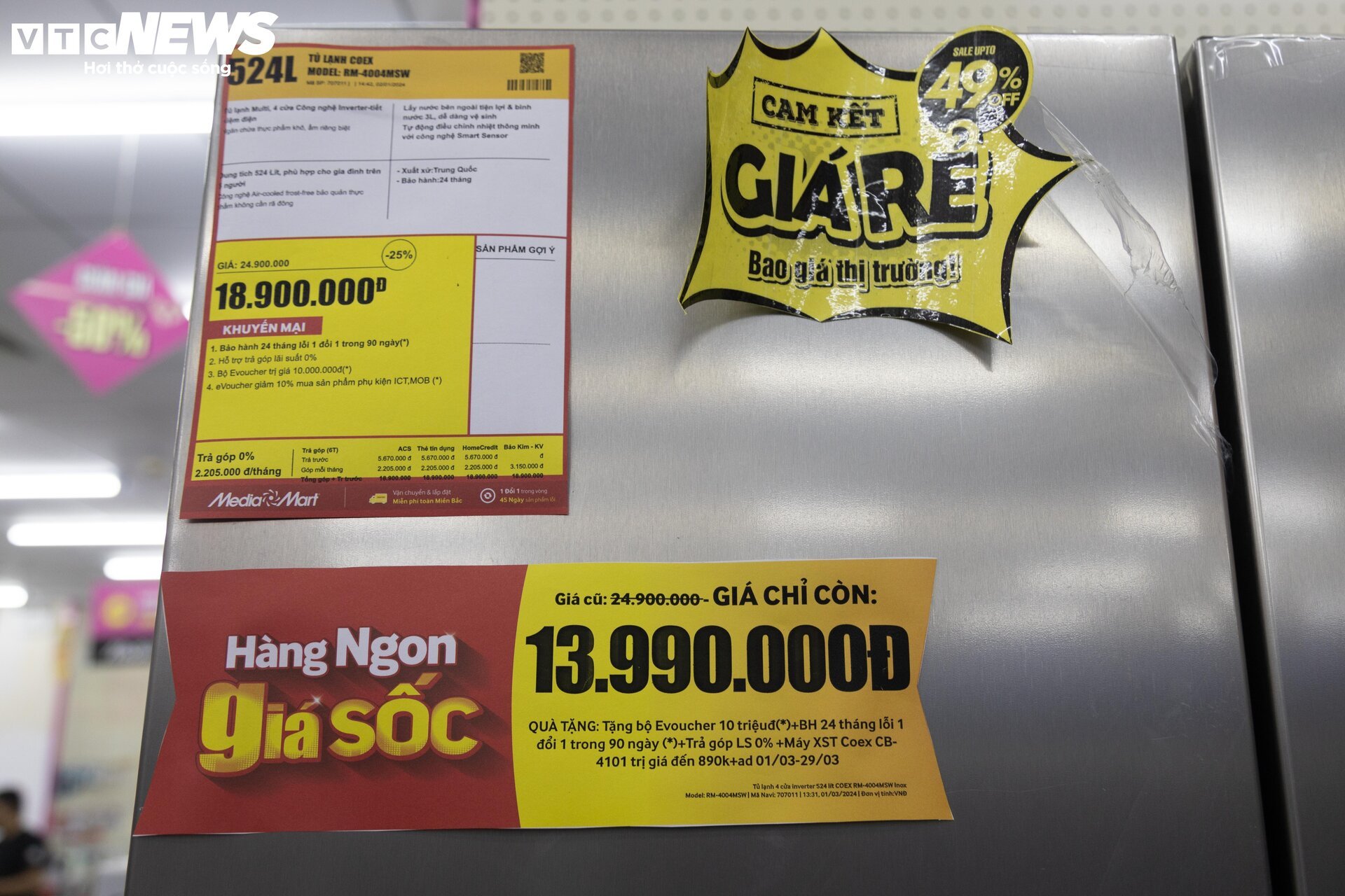 Siêu thị điện máy Hà Nội dồn dập giảm giá sản phẩm, hút khách đầu hè - Ảnh 11