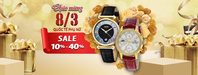 Gợi ý quà tặng đồng hồ cho ngày Quốc tế Phụ nữ 8/3 - Ảnh 1