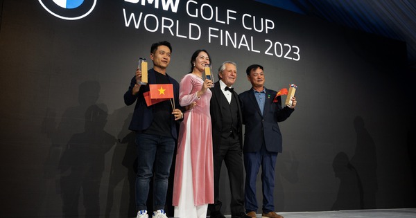 Việt Nam lần đầu giành Á quân giải thế giới BMW Golf Cup 2023