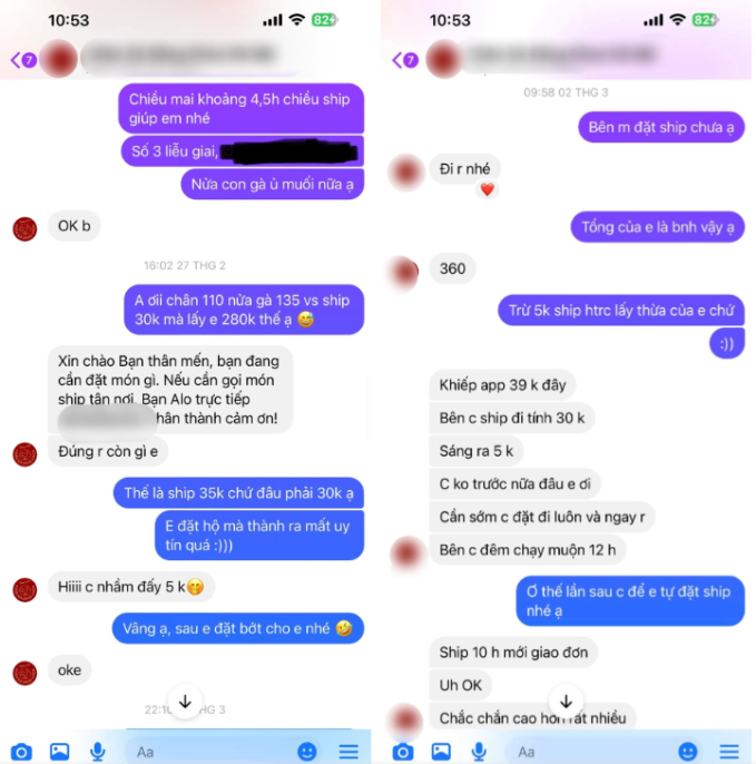 Quán chân gà nổi tiếng Hà Nội bị khách tố "lươn khươn" tiền ship, dân mạng tranh cãi: "Chỉ khổ shipper, 5 nghìn có đáng mấy mà phải bóc phốt?" - Ảnh 3