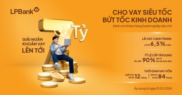 LPBank tài trợ vốn vay với lãi suất ưu đãi cho doanh nghiệp siêu nhỏ