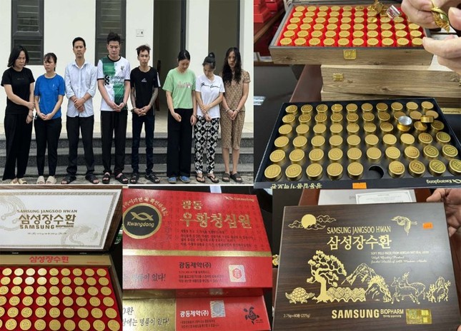 Phá đường dây sản xuất, tiêu thụ hàng chục nghìn hộp 'an cung ngưu hoàng hoàn' giả - Ảnh 1