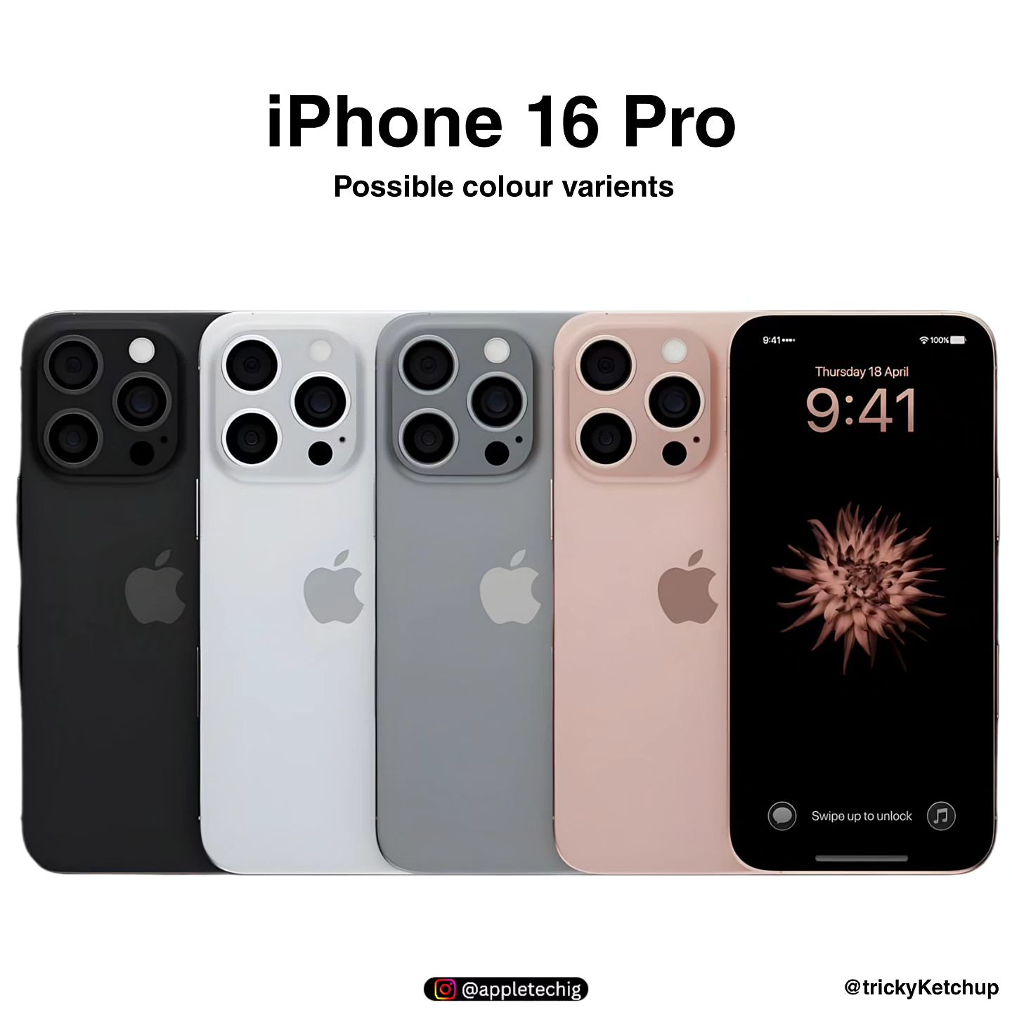 iPhone 16 Pro sẽ "hồi sinh" màu hồng huyền thoại, nhìn "sương sương" đã thấy đẹp không tì vết - Ảnh 1
