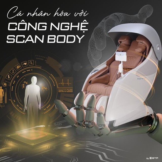 Sự khác biệt của đỉnh cao công nghệ của ghế massage Poongsan MCP 906 - Ảnh 1