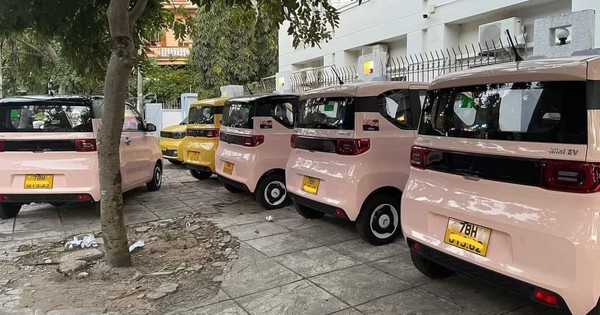 Ô tô điện rẻ nhất Việt Nam bất ngờ được sử dụng để chạy taxi