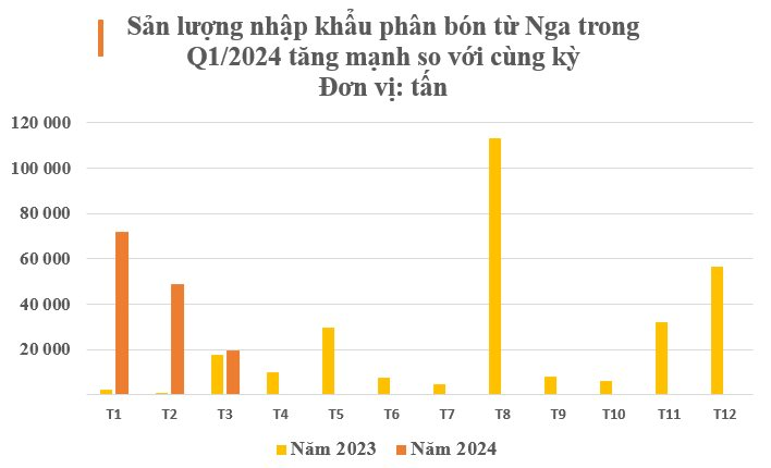 Quý I, Việt Nam tăng mua gấp 6 lần cùng kỳ mặt hàng này từ Nga: Châu Âu, Mỹ đều 'tranh giành', nước ta chi hơn 350 triệu USD gom hàng - Ảnh 3