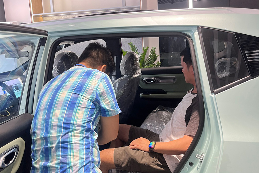 Cặp đôi xe điện hot ở Thái này đã về Việt Nam: Ngang cỡ Xpander, Civic, chạy tới 550km/sạc, ra mắt tháng 6 - Ảnh 3