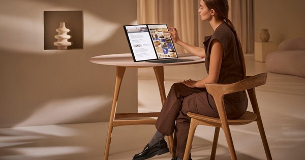 Asus Zenbook DUO - laptop 2 màn hình Lumina OLED tích hợp chip AI