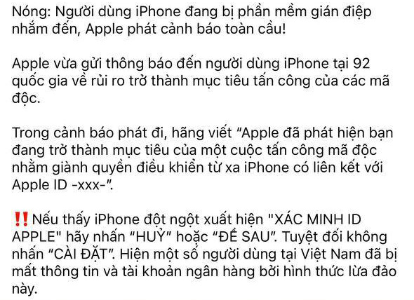 Nhiều người Việt đang lầm tưởng câu chuyện "Bảng thông báo lạ khiến iPhone bị hack, mất cả tài khoản ngân hàng": Hiểu sao cho đúng? - Ảnh 6