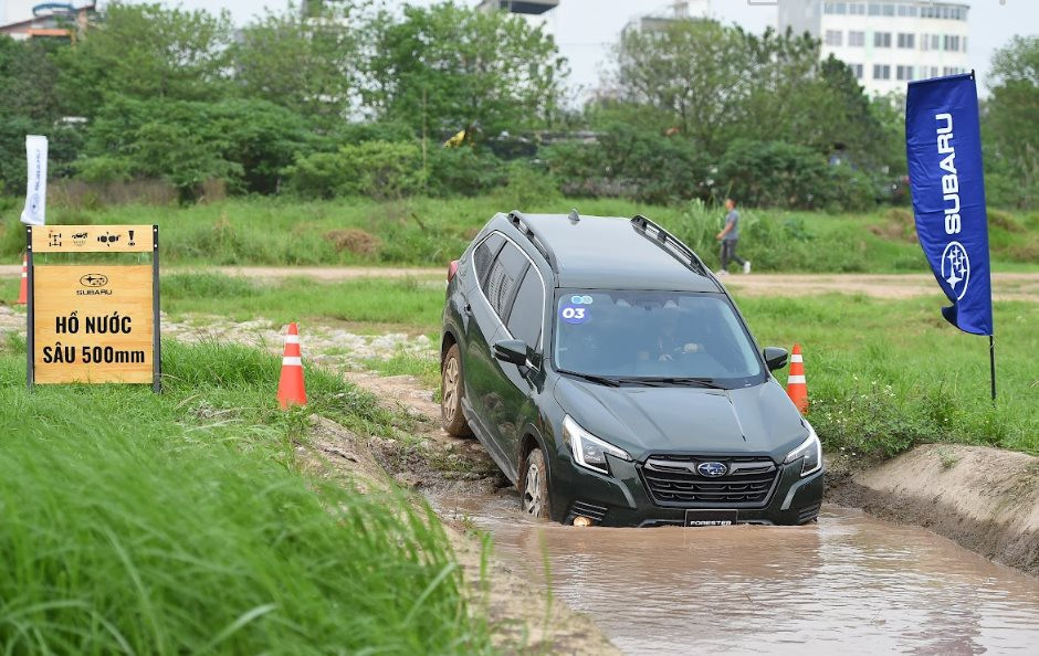 Subaru tổ chức lái thử offroad tại Hà Nội: ‘hành’ chiếc Forester tới bến, nhiều bài lần đầu xuất hiện - Ảnh 5