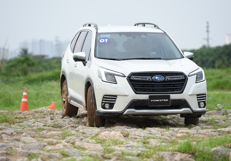 Subaru tổ chức lái thử offroad tại Hà Nội: ‘hành’ chiếc Forester tới bến, nhiều bài lần đầu xuất hiện - Ảnh 4