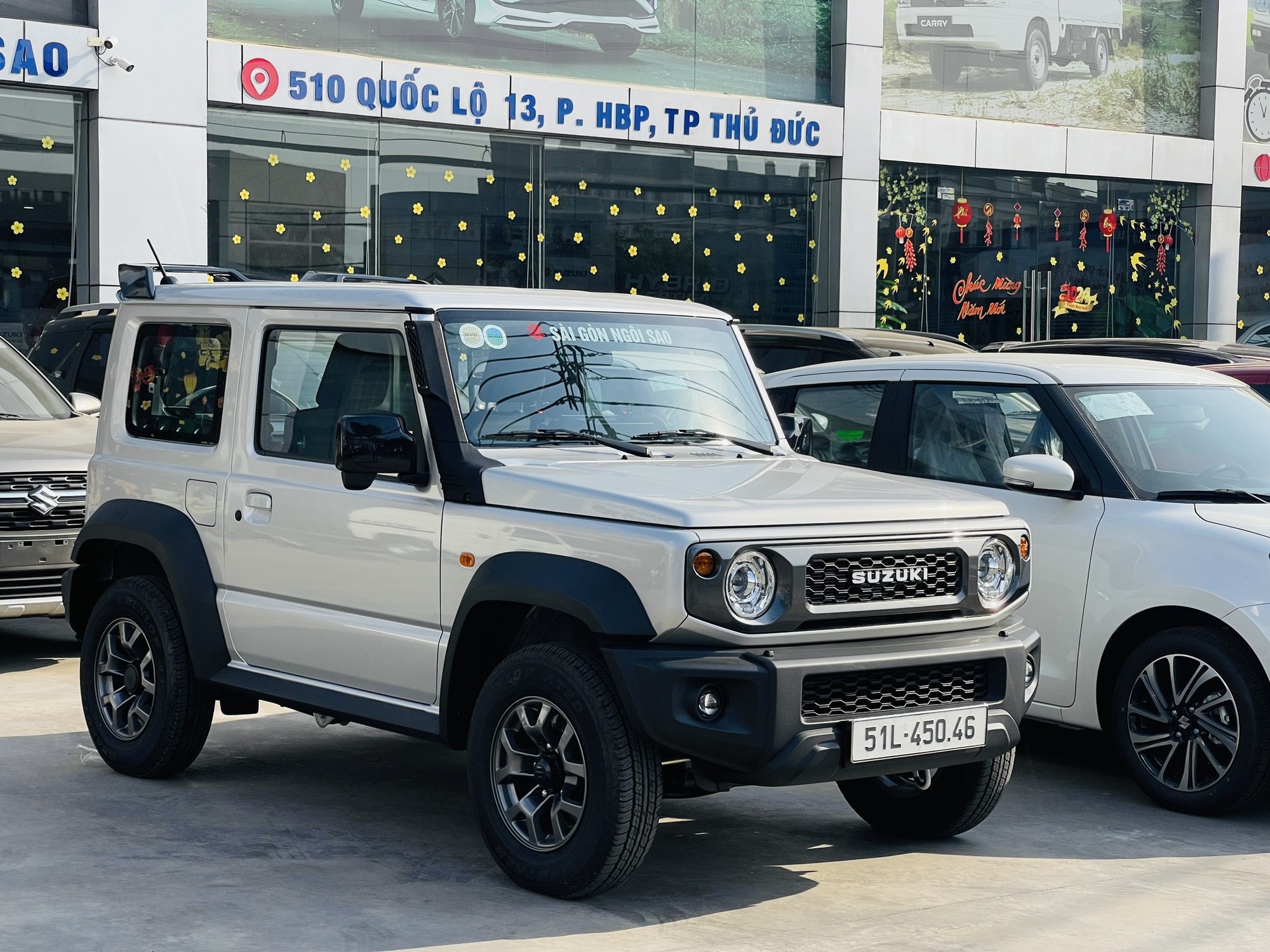 Lô Suzuki Jimny 2024 ồ ạt về đại lý trước ra mắt, sales báo rao ngay, ‘loạn’ giá, cao nhất gần 850 triệu đồng - Ảnh 4