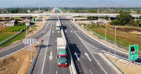 Cao tốc Cam Lâm – Vĩnh Hảo thông thoáng ngày đầu thông xe