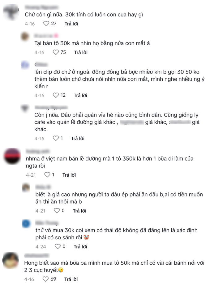 Hàng bánh canh 350k/tô sau bao năm vẫn gây tranh cãi về giá và thái độ: "Kêu 30k không có cái gì hết, ủa vậy nó muốn có cái gì"? - Ảnh 3