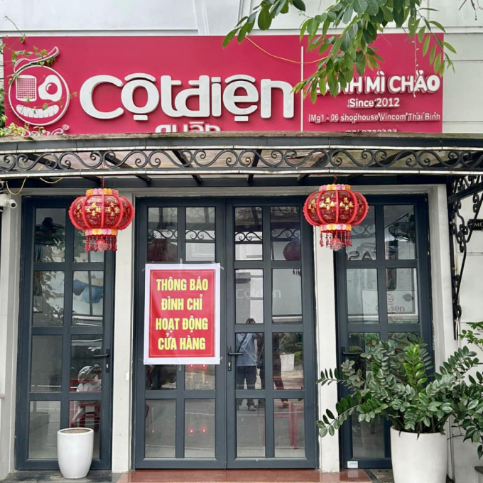 Vụ dòi bò lúc nhúc trên pate: Chủ tiệm Cột điện quán cơ sở Thái Bình giải trình gì với cơ quan chức năng? - Ảnh 1