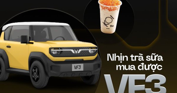 Nhịn uống trà sữa mỗi tháng, bạn có thể mua được VinFast VF 3 bằng cách này!