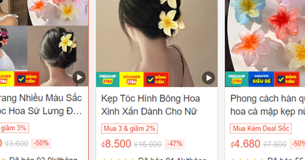 Bán kẹp tóc vài ngàn đồng, chủ shop bỏ túi bạc tỉ