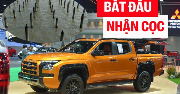 Đại lý nhận đặt cọc Mitsubishi Triton 2024: Nhập khẩu Thái Lan, dự kiến tháng 9 về nước